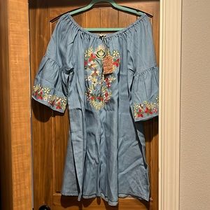 Umgee embroidered dress